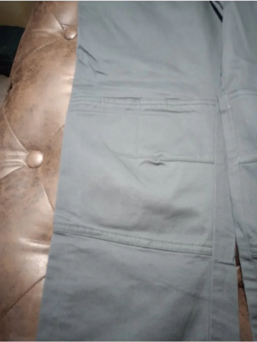 Set Of 2 Cat and Jack Boys Size 14 Straight Pull On  Pants Reinforced Knee
